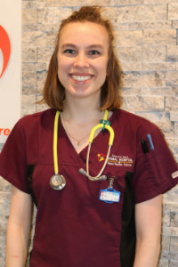 Molly Sharp, registered veterinary technologist at Edmonton West Animal Hospital