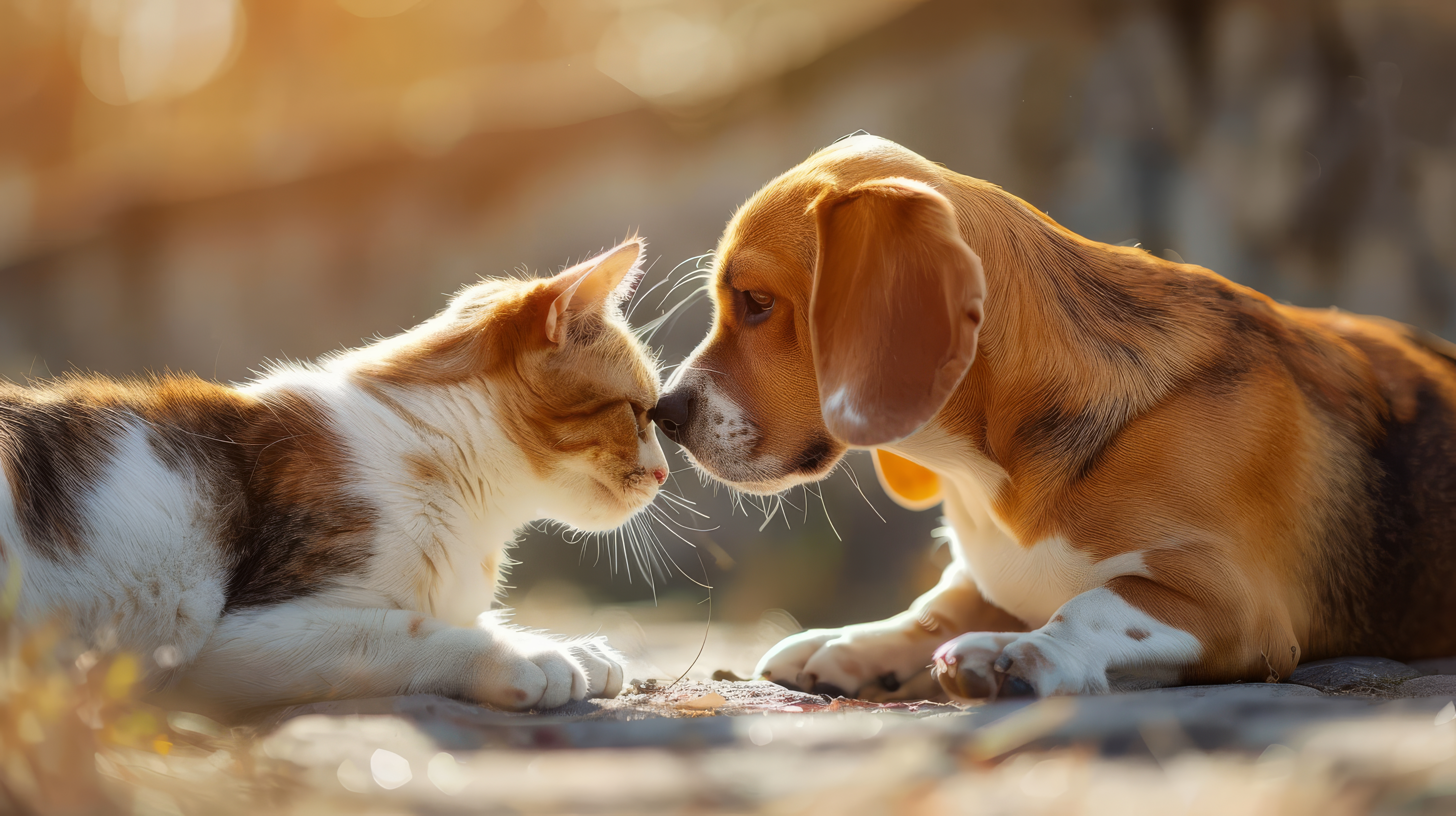 Veterinary services at the animal hospital